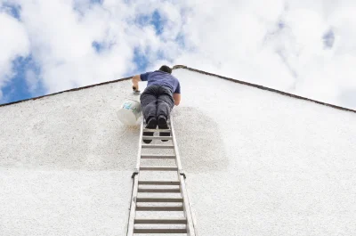 Peinture extérieure à Poincy — façades et ravalement